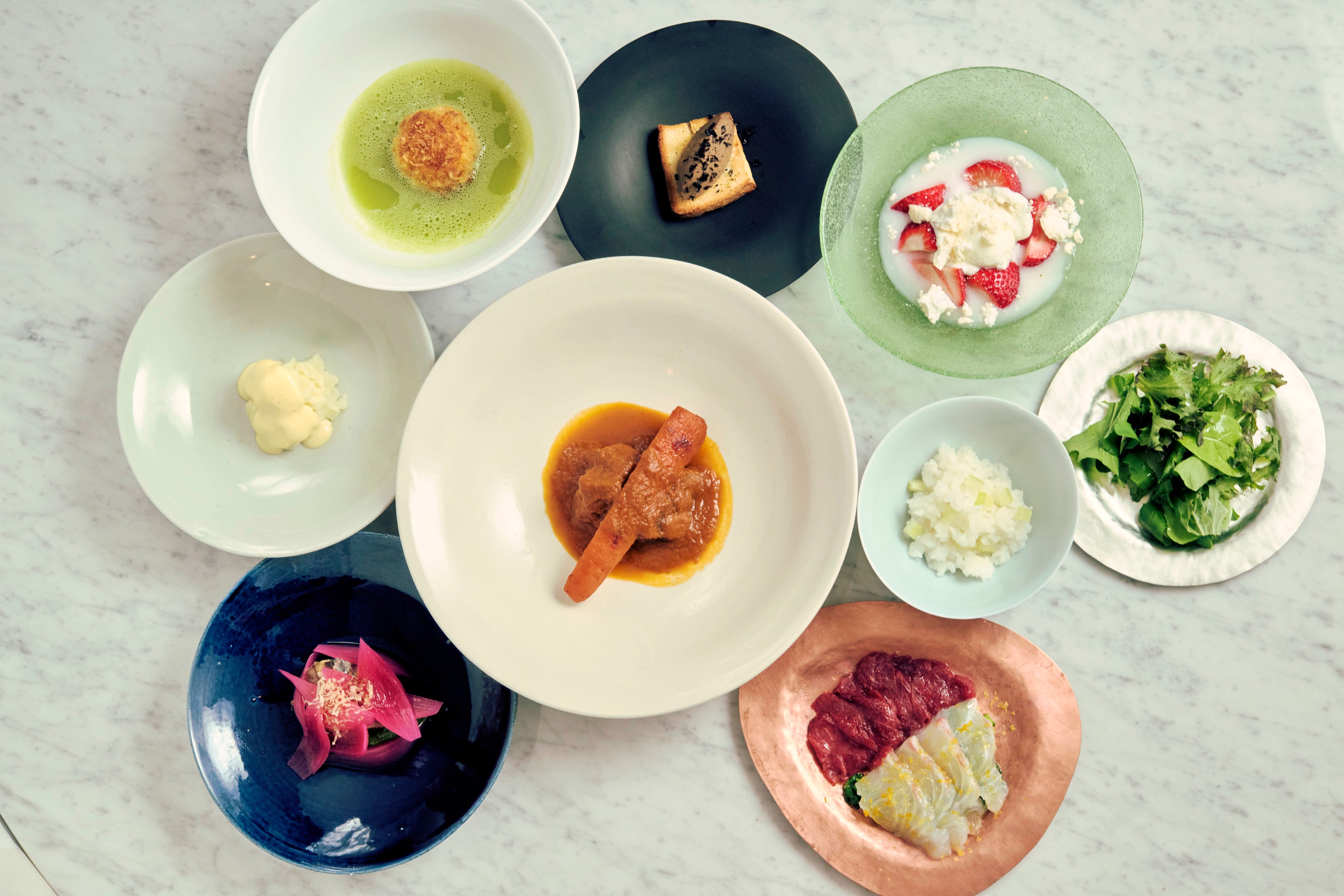 細川氏監修の夕食（季節によってメニューが異なります）