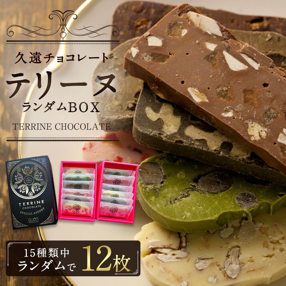 久遠チョコレート　 テリーヌ12枚ランダムBOX　 ￥11,000