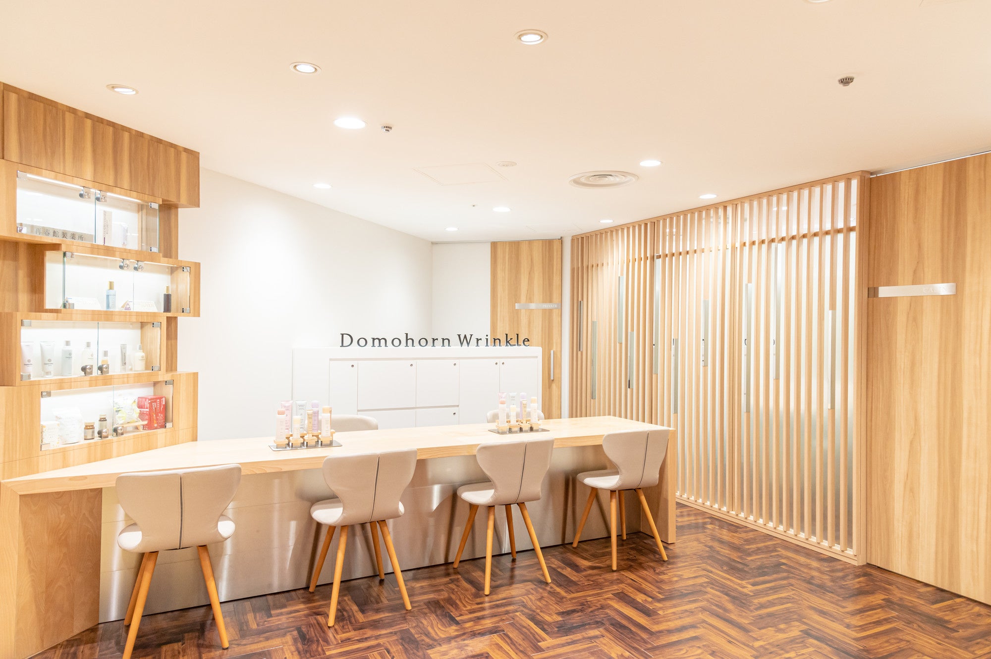 ドモホルンリンクル「コミュニケーションスペース」 常設店舗（写真は松屋銀座店）