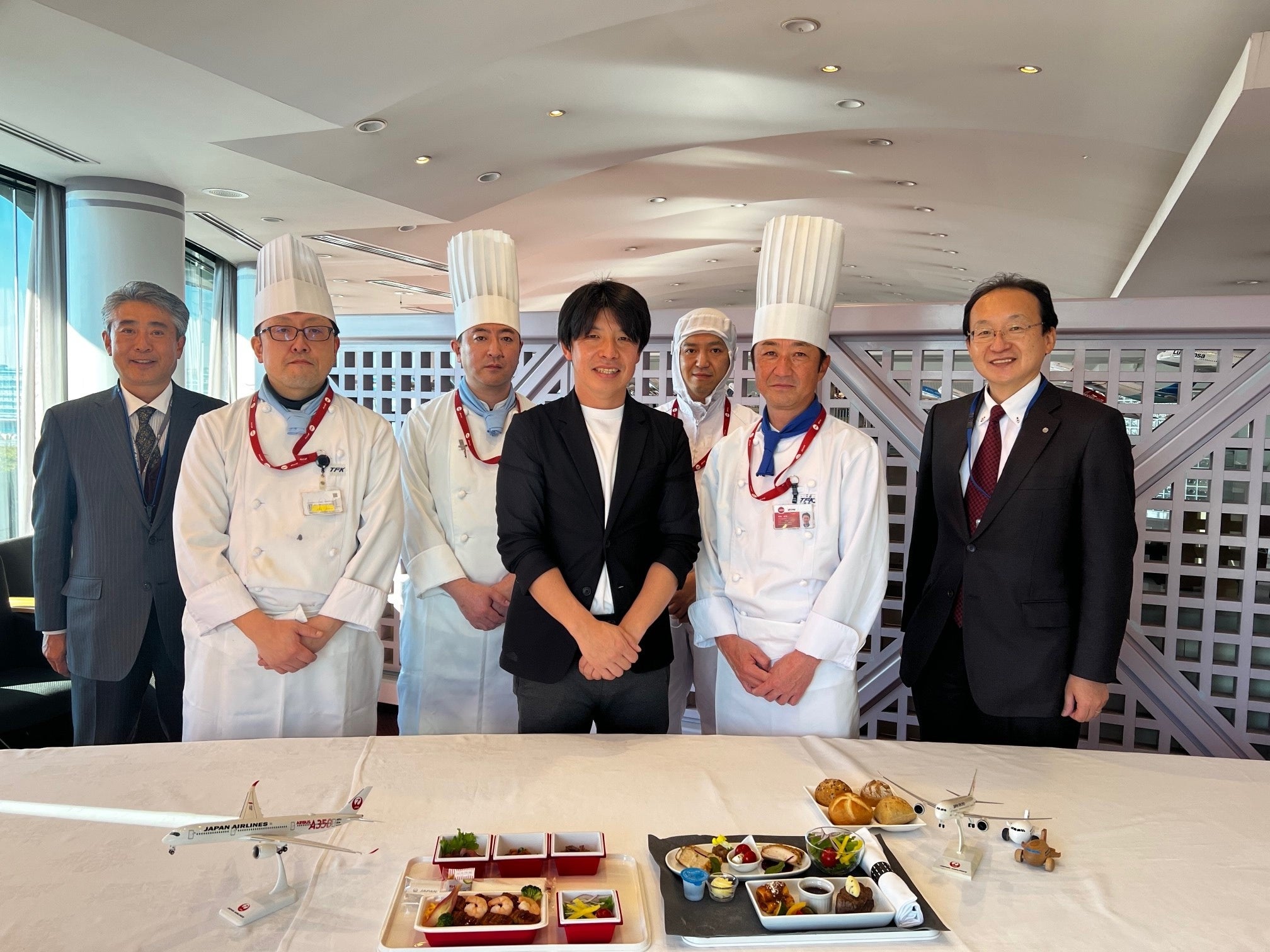 試作試食会にて