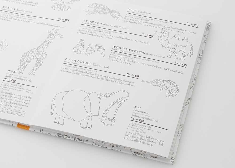 裏面は解説入りの図鑑