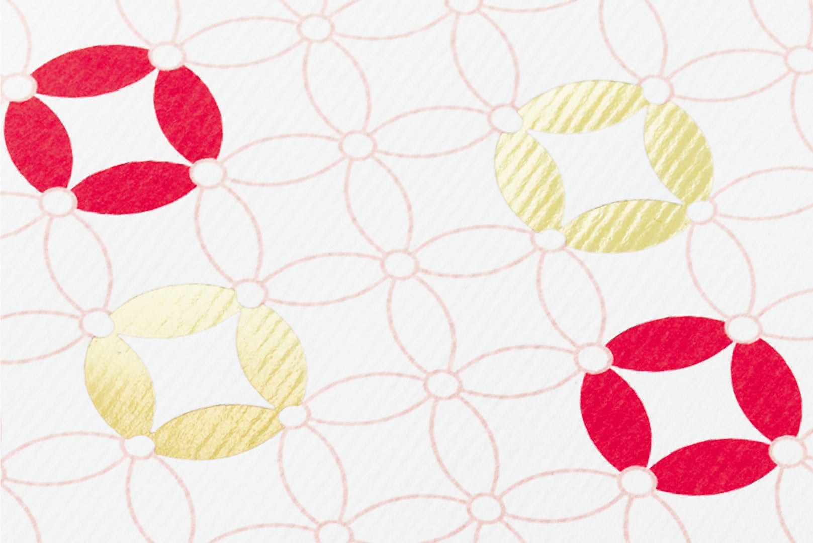 箔の輝きが特別感をプラスします。