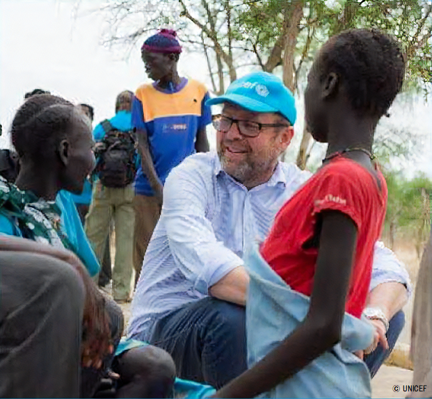 ユニセフ(国連児童基金)・太平洋島嶼国事務所代表のジョナサン・ヴェイチ。© UNICEF