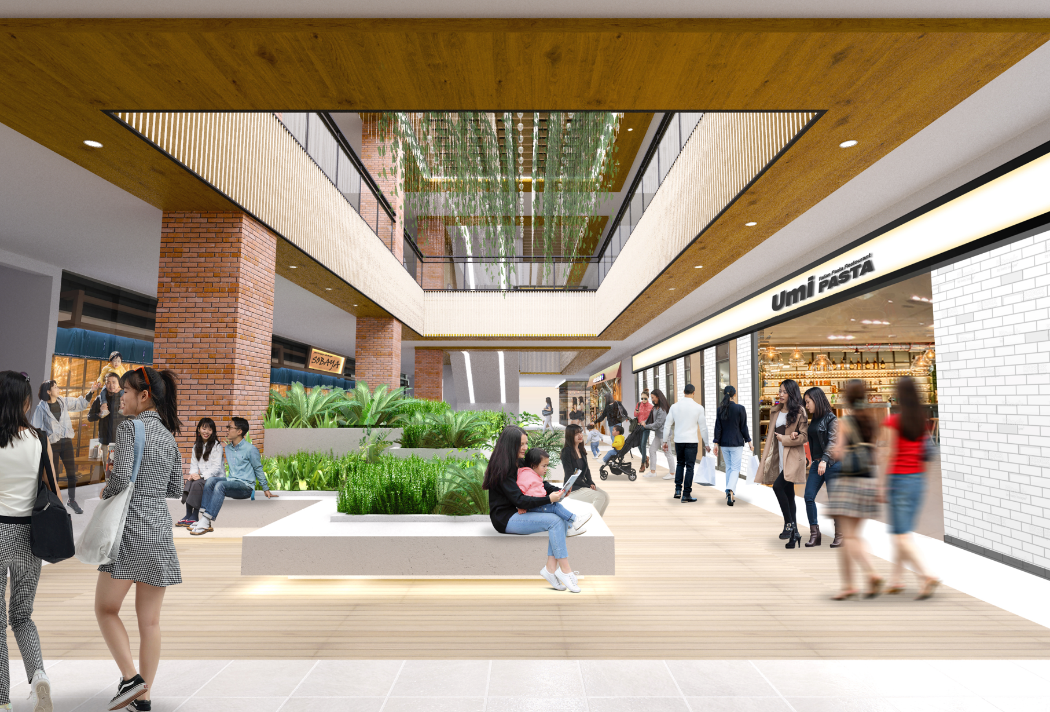 フードコート　イメージパース