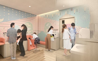 ベビー休憩室 パース画像