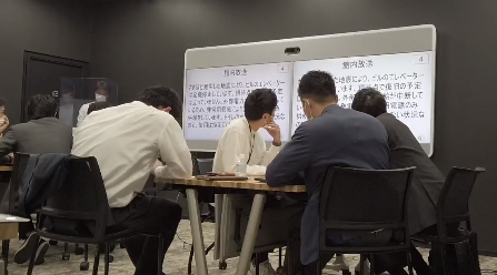 確認訓練の様子