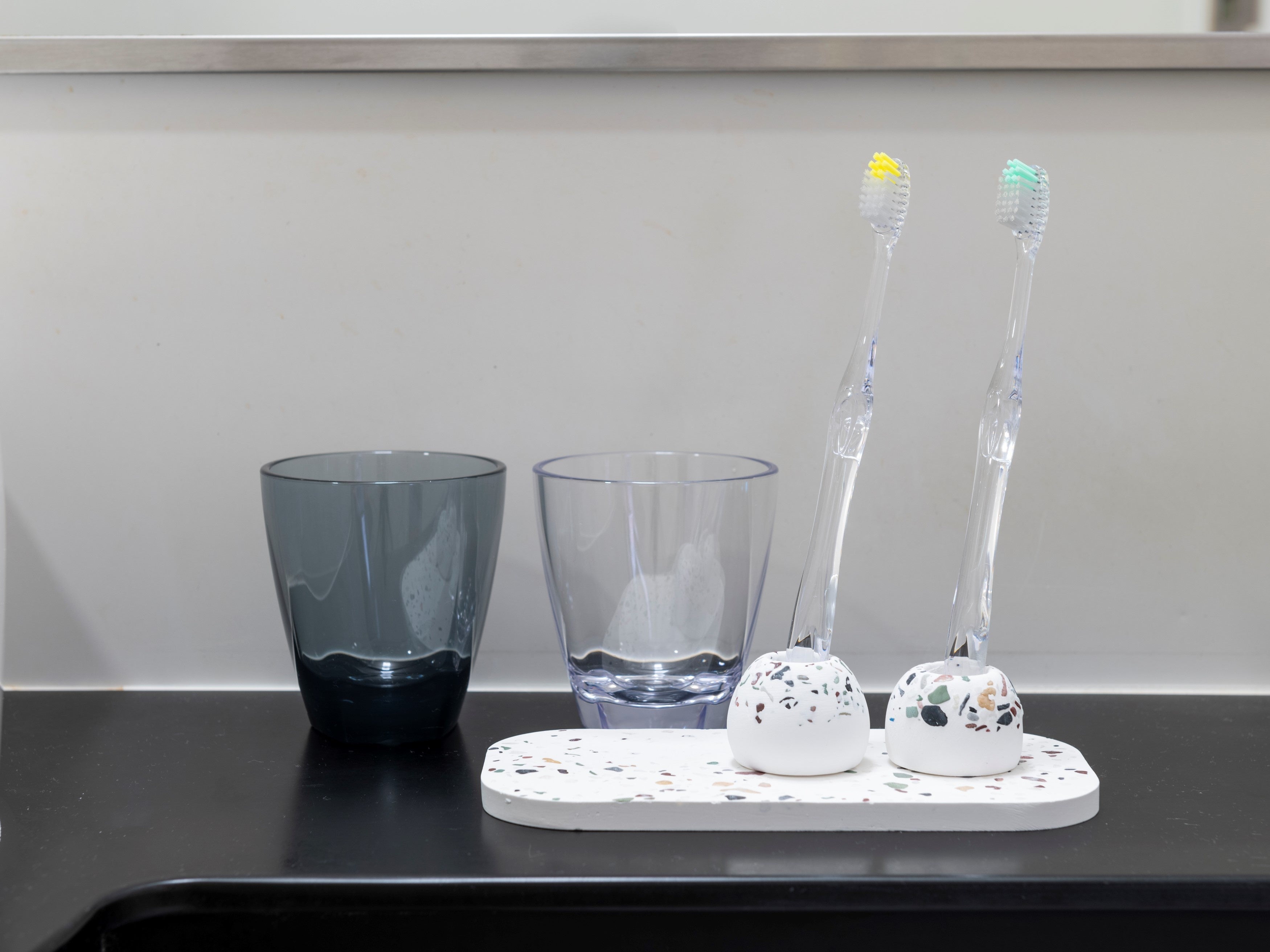 珪藻土歯ブラシ立て・珪藻土トレー（全部屋タイプ設置）