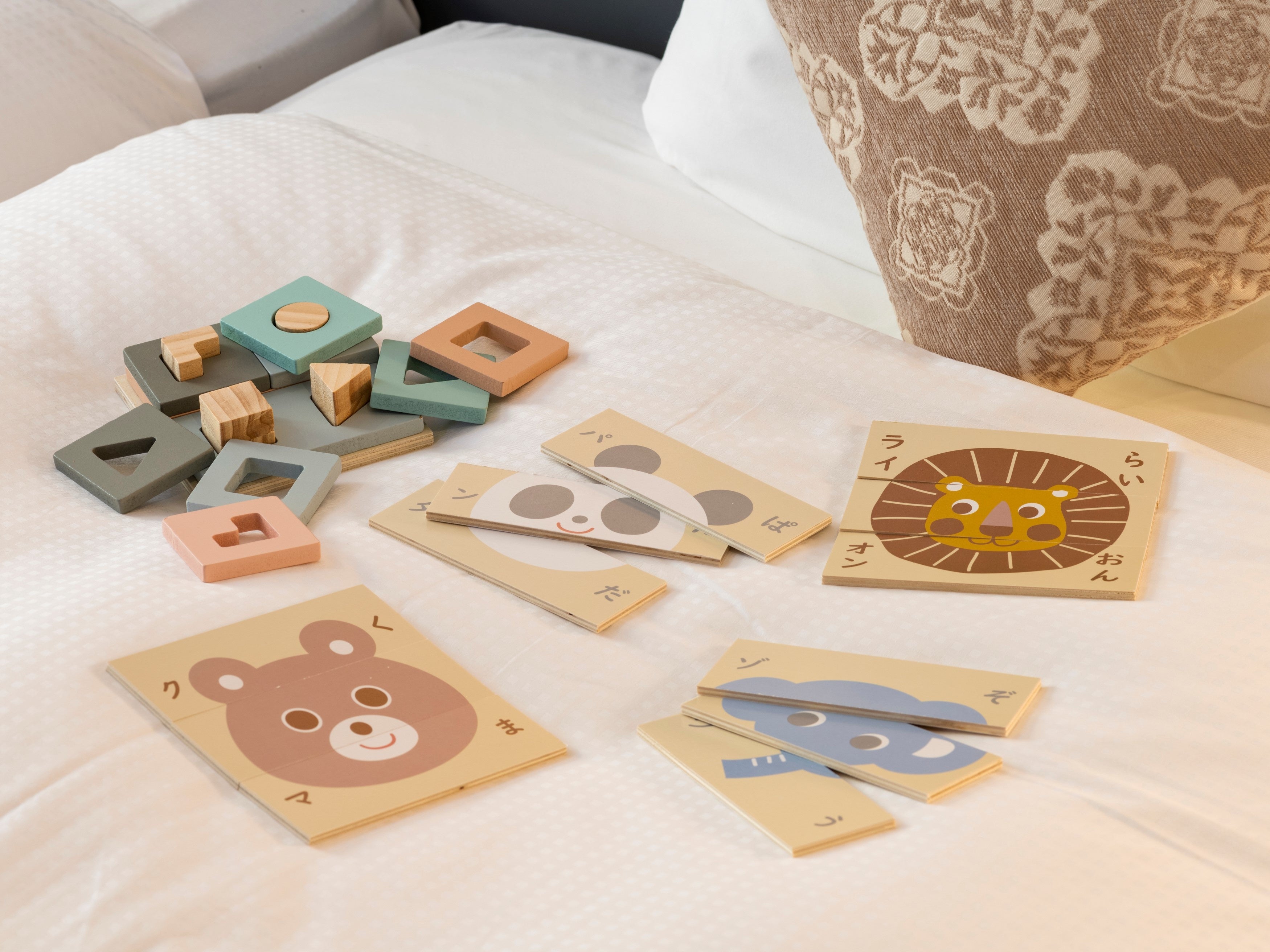 積み木パズル・絵合わせパズル 4枚入