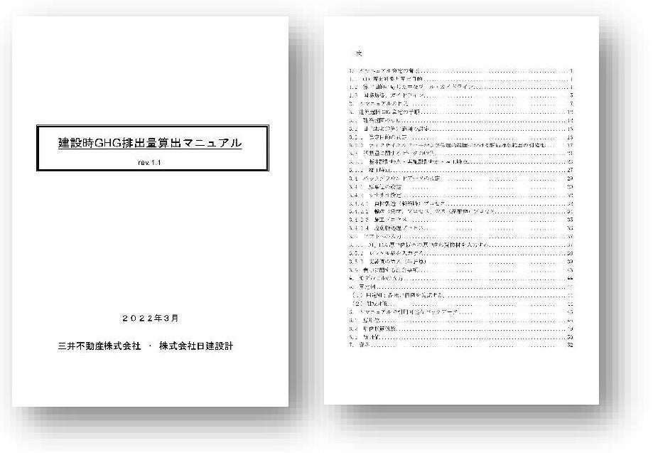 マニュアルの目次イメージ