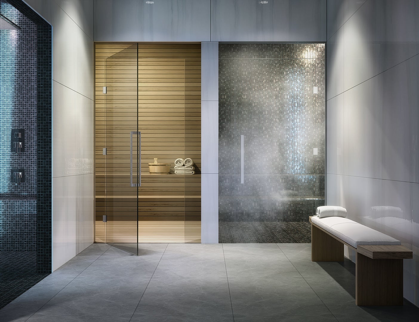 共用部　スパルーム　CG