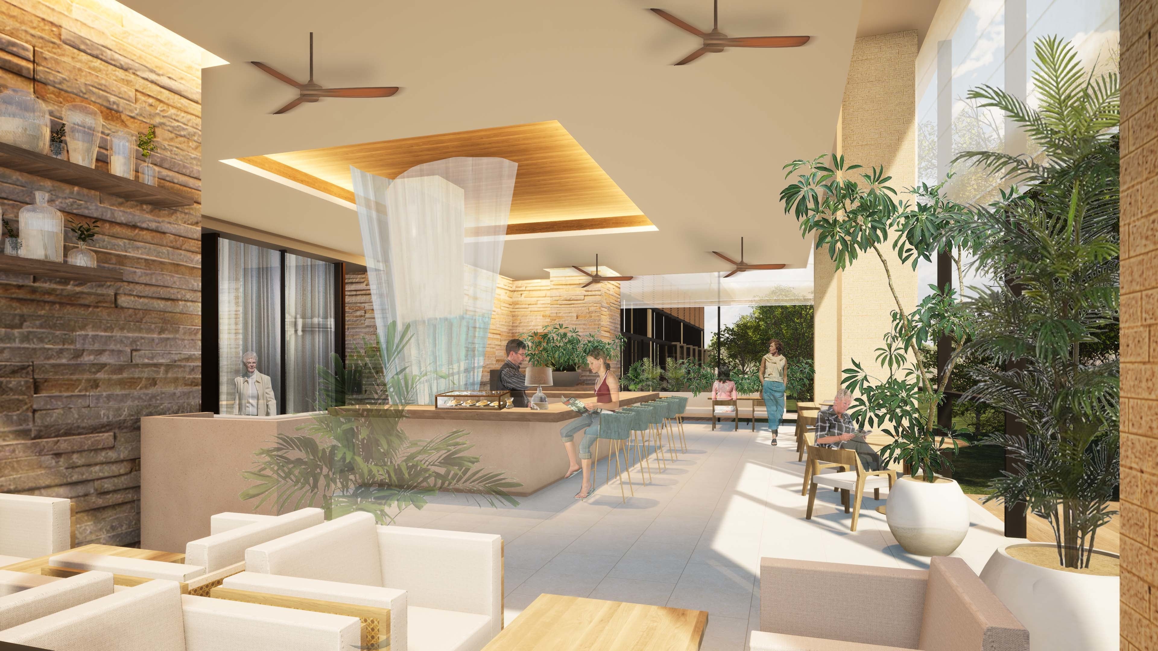 カフェ完成予想イメージ