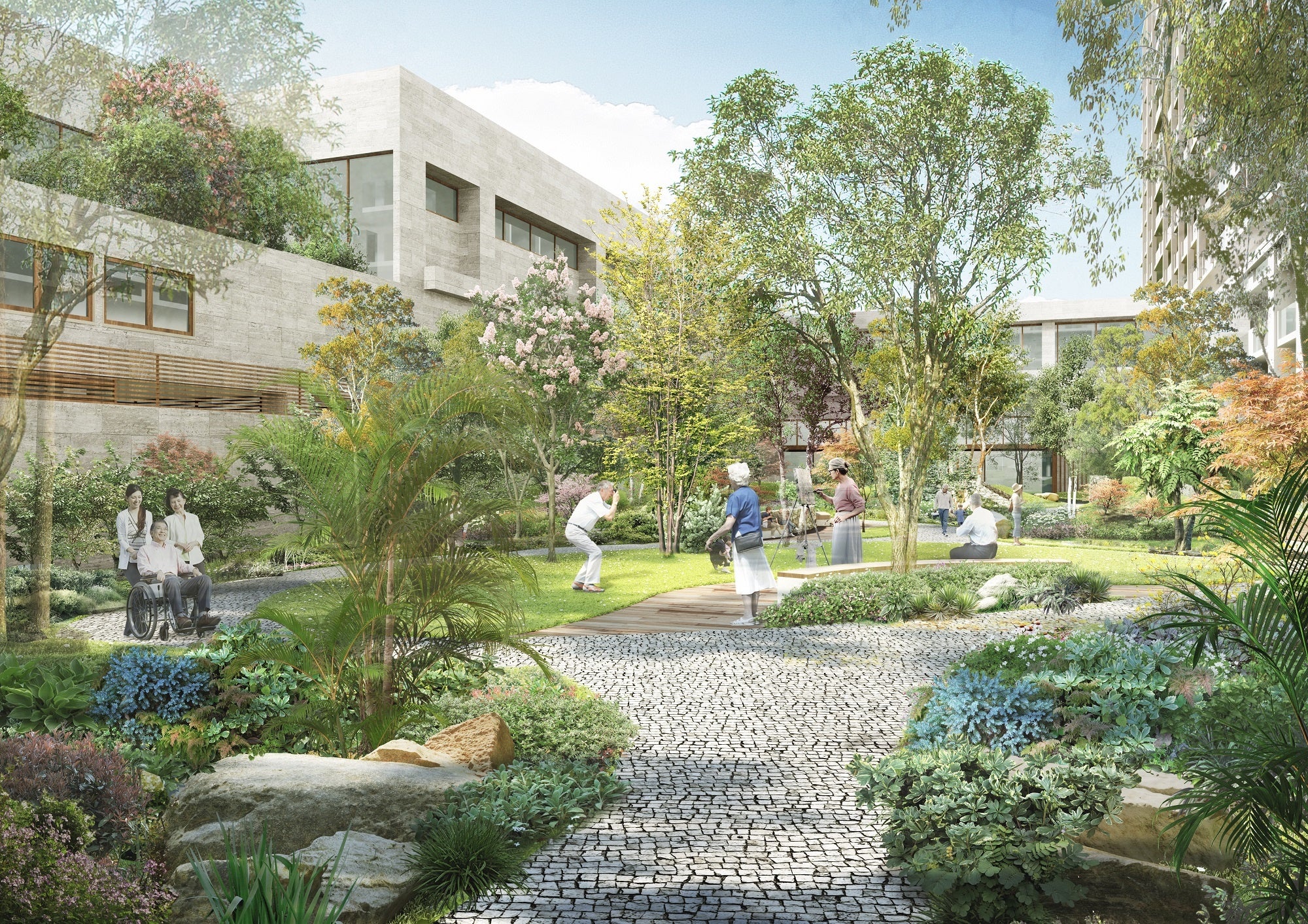 （仮称）プライベートガーデン完成予想イメージ