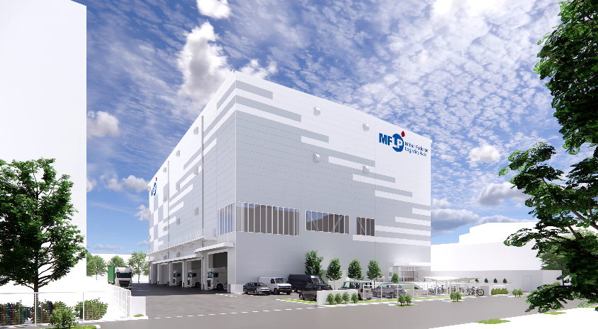 「MFLP新木場Ⅰ」（2023年2月竣工予定）　イメージパース