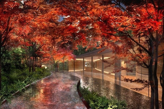 中庭完成予想イメージ