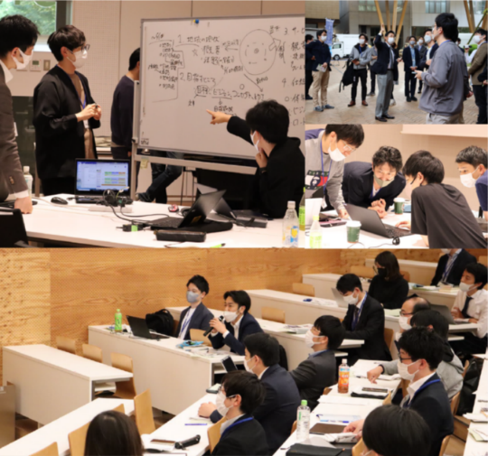 2022年4月　本郷キャンパスで「スマートシティスクール」を開講した際の様子