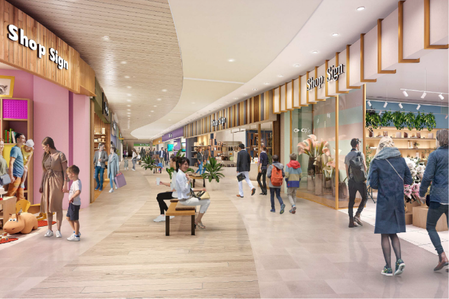 ららぽーと門真（1階）　内観　CG