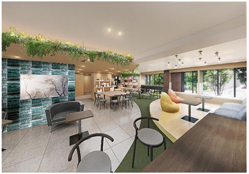 共用スペース完成予想イメージ