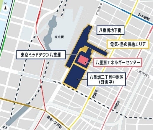 コジェネレーションシステム 供給エリア