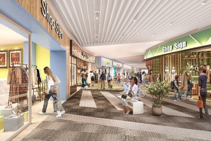 ららぽーと門真　内観　CG