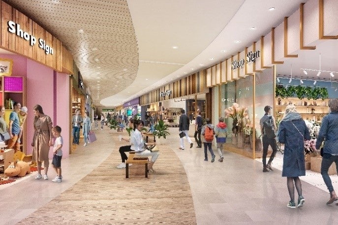 ららぽーと門真　内観　CG