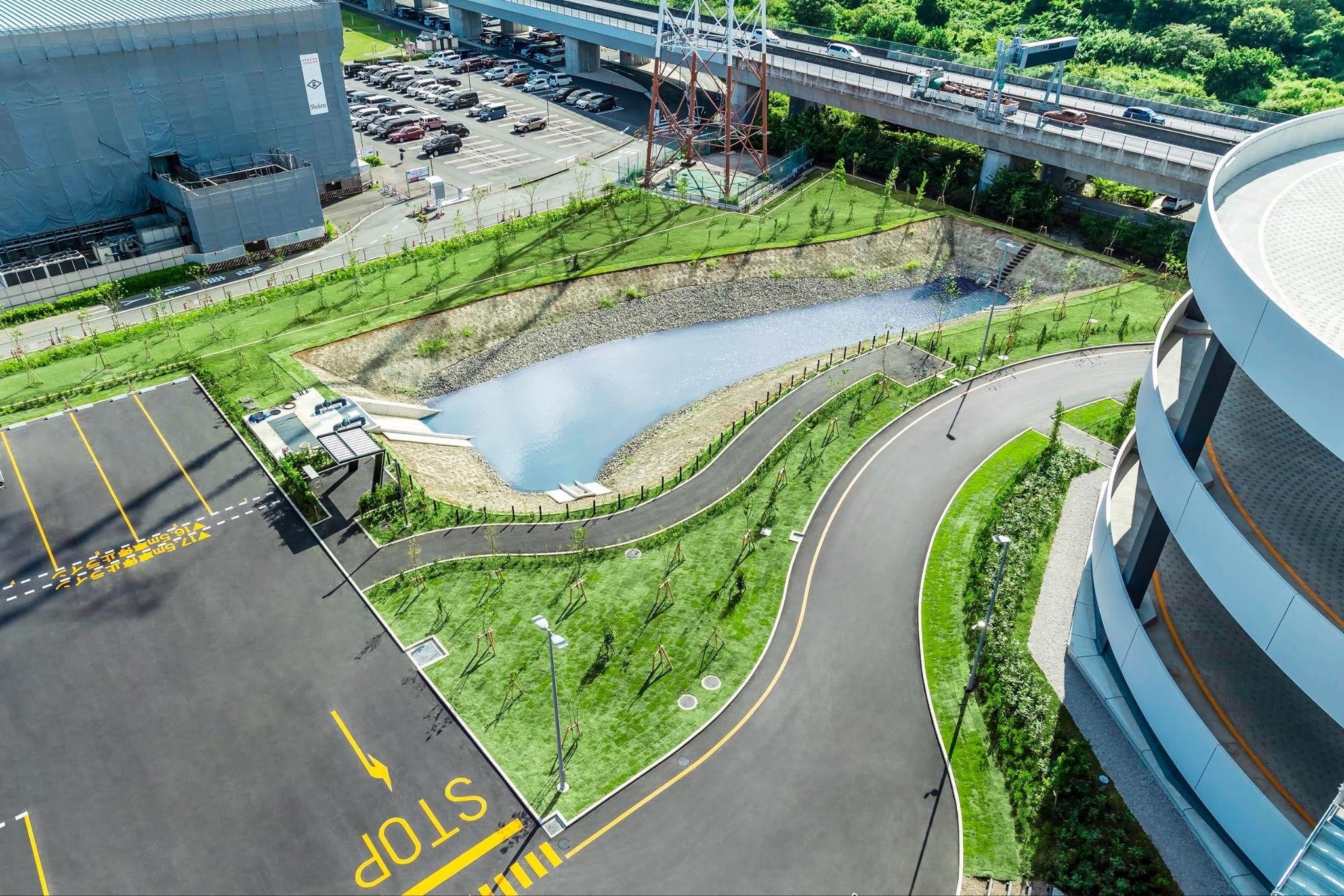 「MFLP海老名Ⅰ」のグリーンインフラ