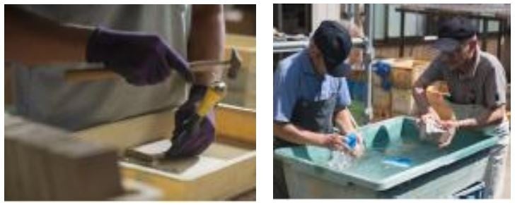 外装タイル 清掃・洗浄作業