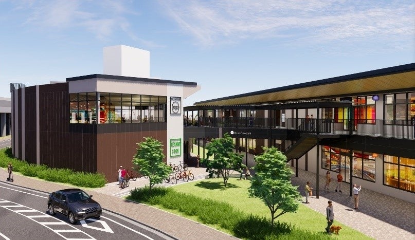 外観イメージ（北西側より）