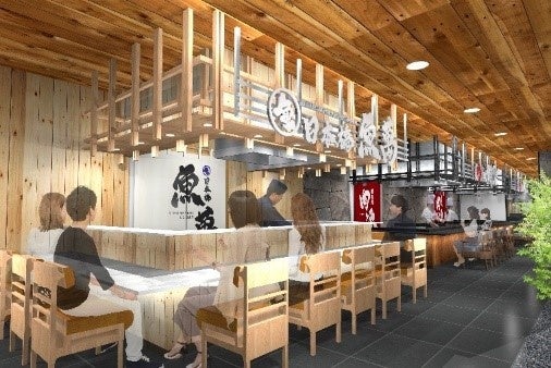 「日本橋 魚萬」完成イメージパース