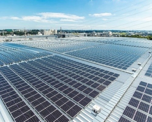 屋上太陽光発電設備イメージ