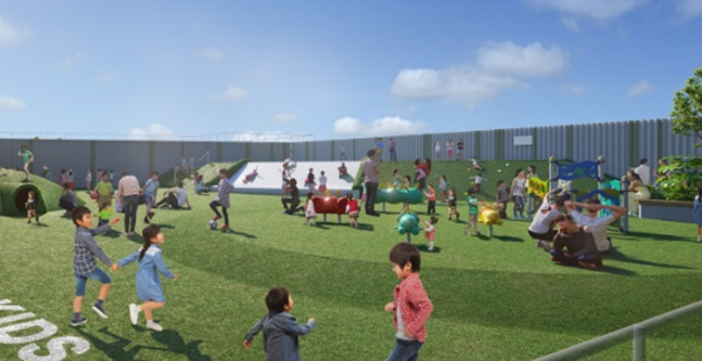 「空の広場」 プレイゾーン CG