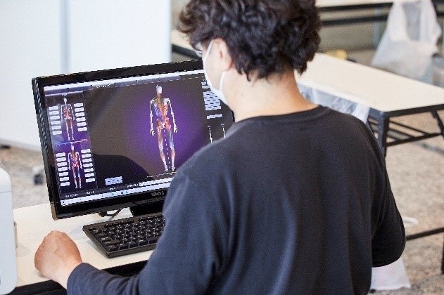 出張測定会の様子