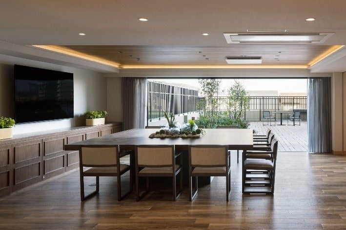 介護フロア　リビング