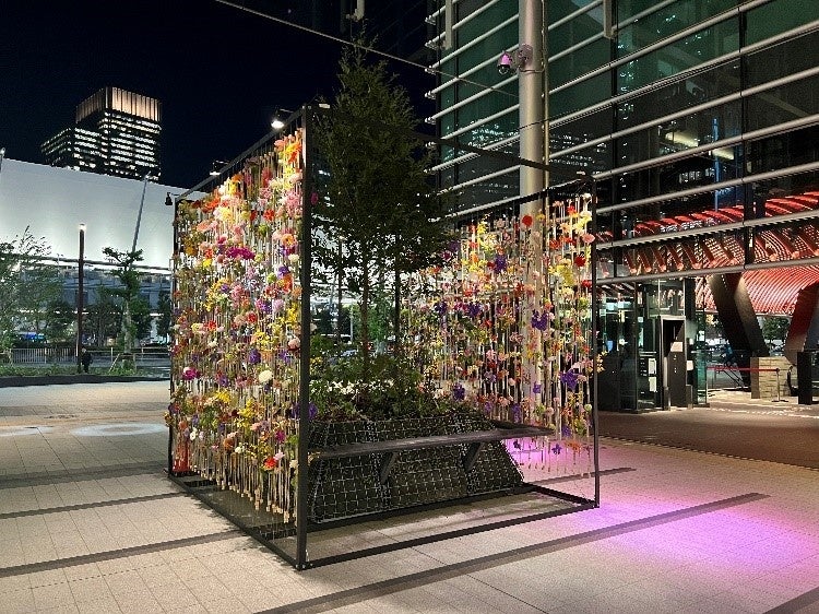 ライトアップの様子