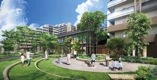 「みんなの広場」完成予想図