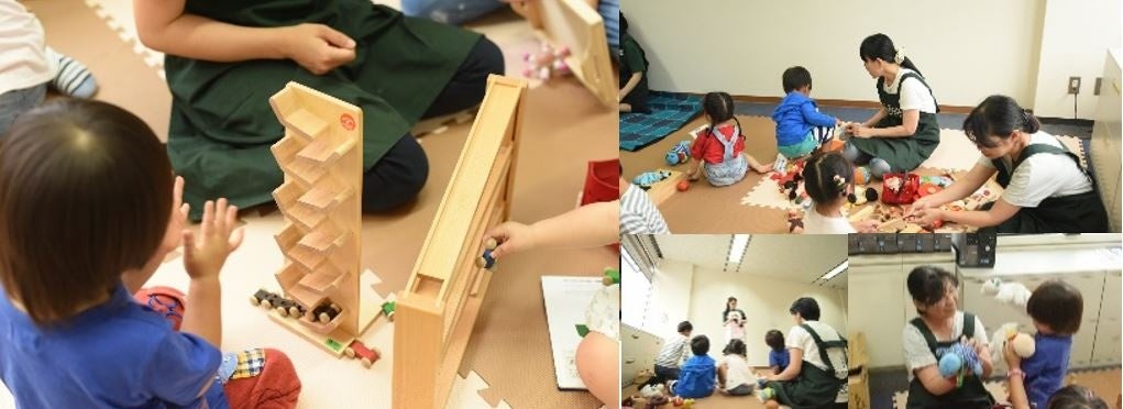 託児風景イメージ写真（提供：株式会社キポット）
