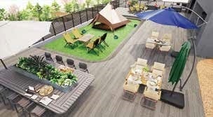 「ルーフトップガーデンワンダフル」 完成予想図