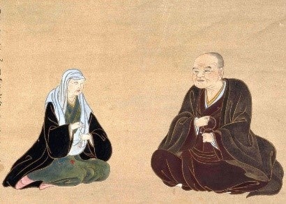 三井高利夫妻像