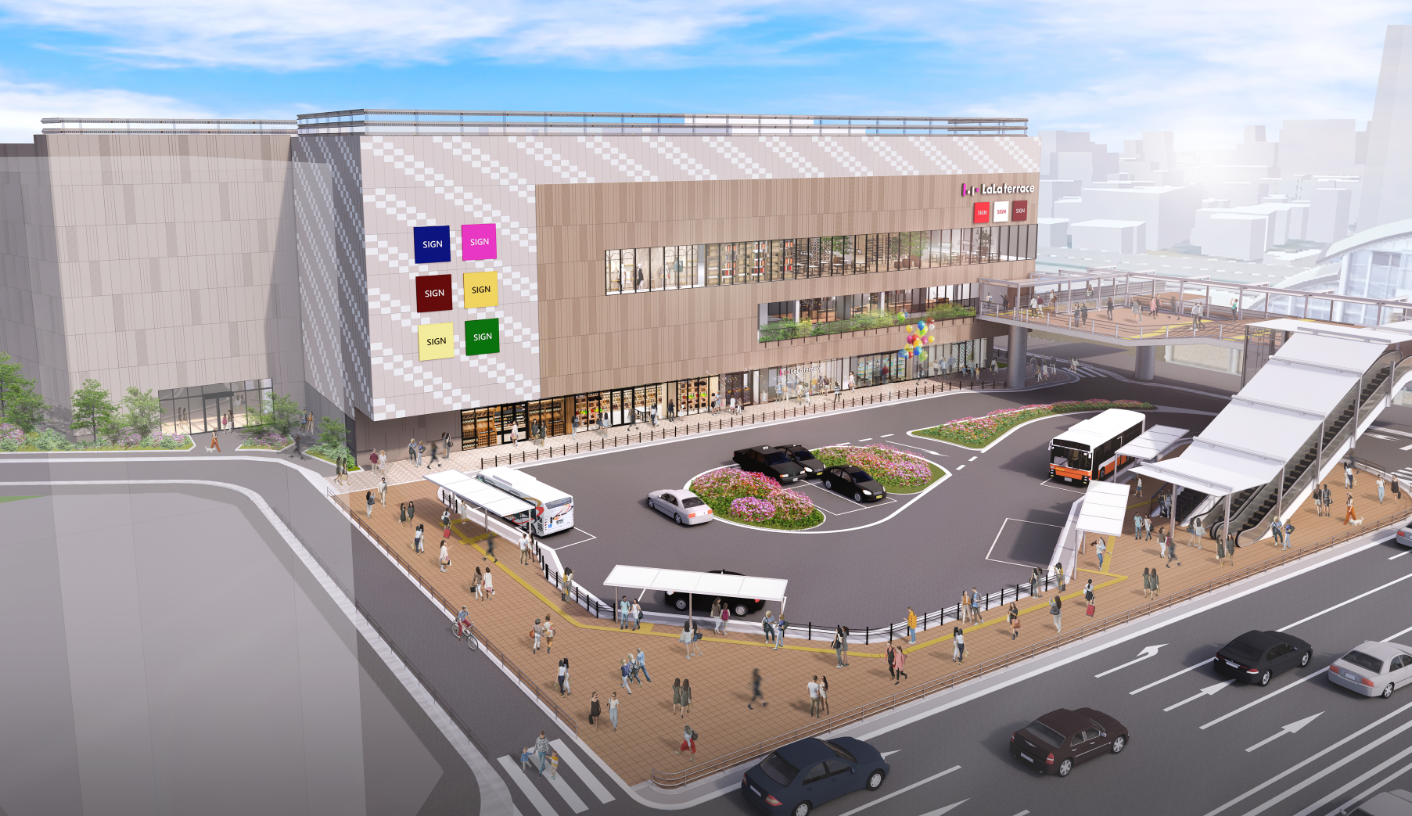 外観 鳥瞰イメージ （南西側より）