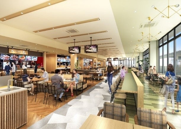 「ららテラスTOKYO-BAY」 フードコート イメージ