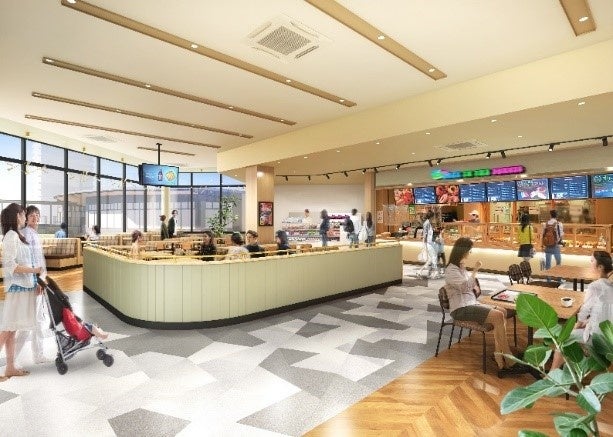 「ららテラスTOKYO-BAY」 フードコート イメージ