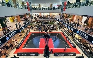 2022年11月に ららぽーと堺で開催された 『三井不動産 3x3 JAPAN TOUR 2022 EXTREME FINAL』 の様子