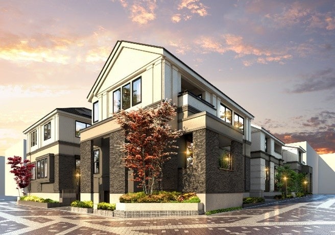 【ファインコート練馬大泉学園街並み完成予想CG】