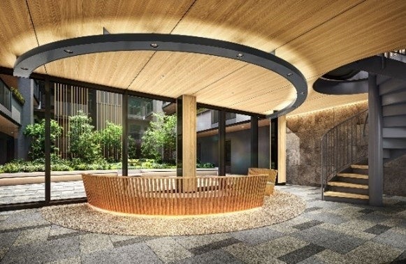 ＜パークホームズ代々木西原完成予想CG＞