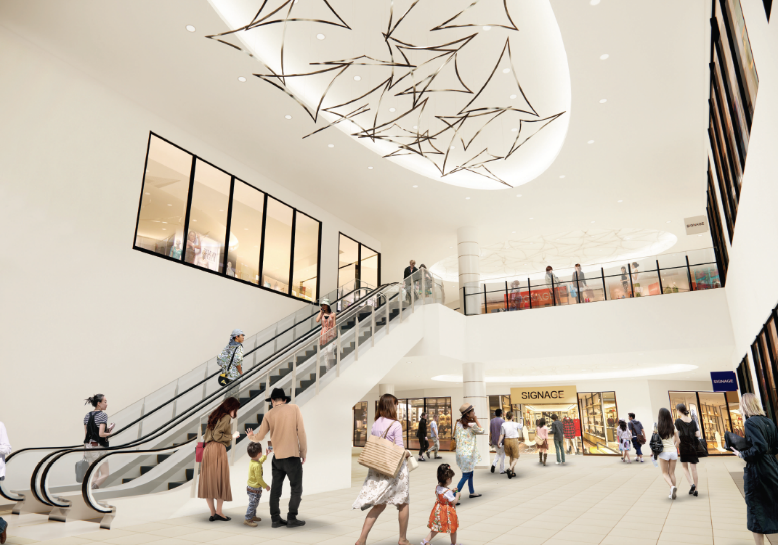 三井アウトレットパーク マリンピア神戸　内観CG