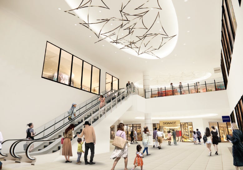 三井アウトレットパーク マリンピア神戸 内観CG