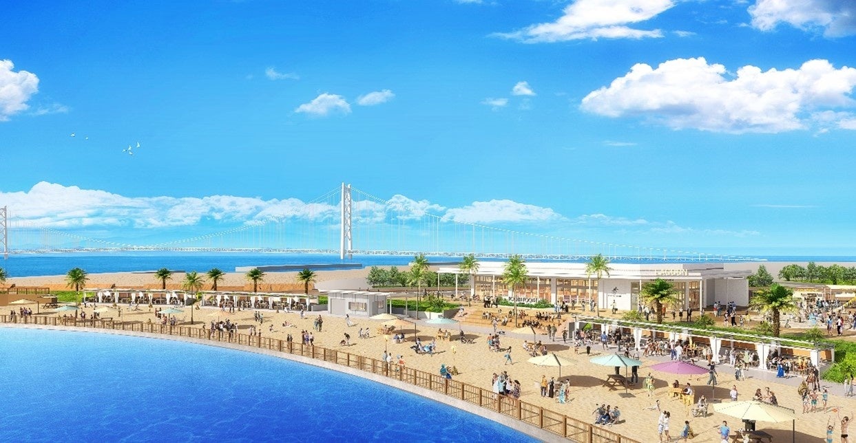 三井アウトレットパーク マリンピア神戸 ラグーンエリア CG