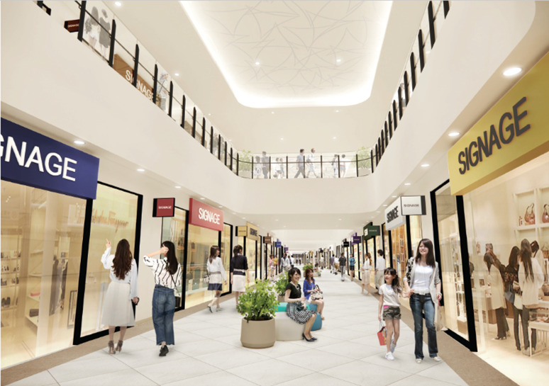 三井アウトレットパーク マリンピア神戸　内観CG