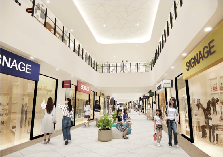 三井アウトレットパーク マリンピア神戸 内観CG