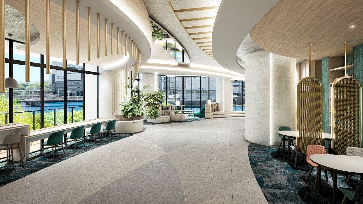 【3階ラウンジ完成予想図】