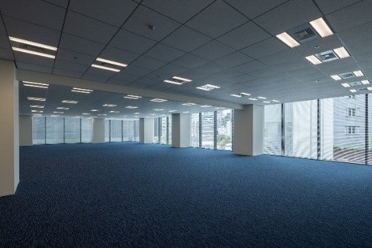 3階　賃貸オフィス区画（3区画　約100㎡～200㎡）